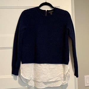 Sweater/shirt combo
